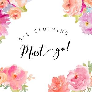 All clothes MUST go!